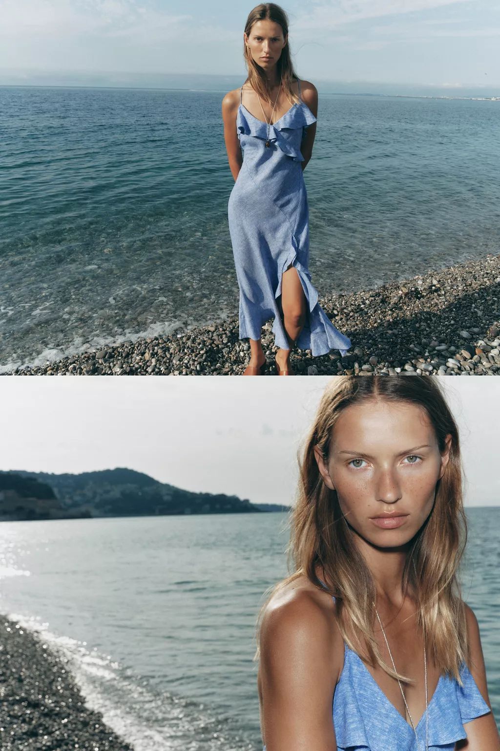 Relaxed coastal fashion detail